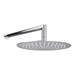 Cruze 300mm Ultra-Thin Round Shower Head + 90 Degree Bend Arm profile small image view 2 