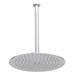 Cruze Ultra Thin Round Shower Head with Vertical Arm - 300mm profile small image view 3 