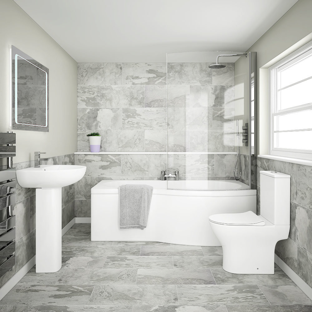 Cruze Modern Shower Bathroom Suite