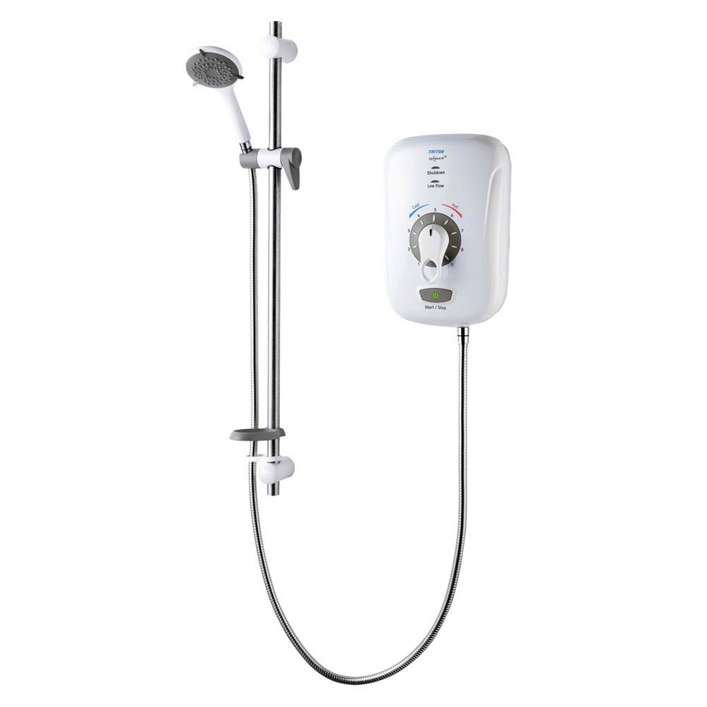 Triton Finish 5 Mode Shower Head.Triton Safeguard 9 5kw Thermostatic Shower At Victorian Plumbing