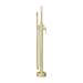 Arezzo Brushed Brass Freestanding Bath Tap with Shower Mixer profile small image view 5 