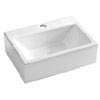 Crosswater - Gerona 1 Tap Hole Countertop or Wall Mounted Basin - 425 x 305mm profile small image view 1 