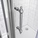 Chatsworth Traditional 1000 x 700mm Sliding Door Shower Enclosure without Tray profile small image view 3 