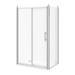 Chatsworth Traditional 1200 x 700mm Sliding Door Shower Enclosure + Tray profile small image view 3 