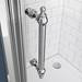 Chatsworth Traditional 1000 x 1850 Sliding Shower Door profile small image view 4 