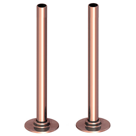 Arezzo 180mm Copper 15mm Pipe Kit for Radiator Valves