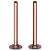 Arezzo 180mm Copper 15mm Pipe Kit for Radiator Valves profile small image view 1 