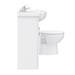 Cove 1150mm Vanity Unit Cloakroom Suite (Gloss White - Depth 300mm) profile small image view 5 