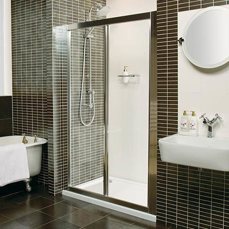 Roman Collage Bi-Fold Shower Door | Online Now At Victorian Plumbing