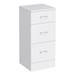 Cove 2020mm Bathroom Furniture Pack (High Gloss White - Depth 330mm) profile small image view 5 