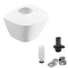 Cove 4.5 litre Ceramic Auto Cistern For 1 Urinal profile small image view 1 
