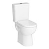 Cove Comfort Height Close Coupled Toilet + Soft Close Seat profile small image view 1 