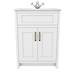 Chatsworth White Marble 4-Piece Low Level Bathroom Suite profile small image view 5 