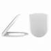 Cruze Back to Wall Toilet Pan + Soft Close Seat profile small image view 2 
