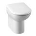 Cruze Comfort Height Back to Wall Toilet Pan + Soft Close Seat profile small image view 3 