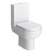 Cruze B-Shaped Shower Bath Suite - 1700mm with White Vanity Unit and Toilet profile small image view 5 
