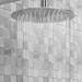 Cruze Round Wall Mounted Thermostatic Shower Valve with Handset + 300mm Fixed Shower Head profile small image view 4 