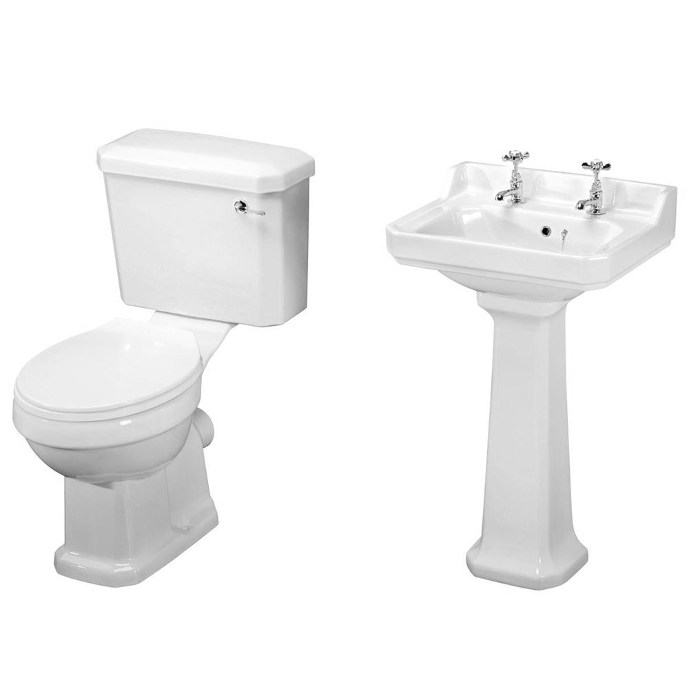 Carlton Bathroom Suite With Reef Corner Bath Victorian Plumbing