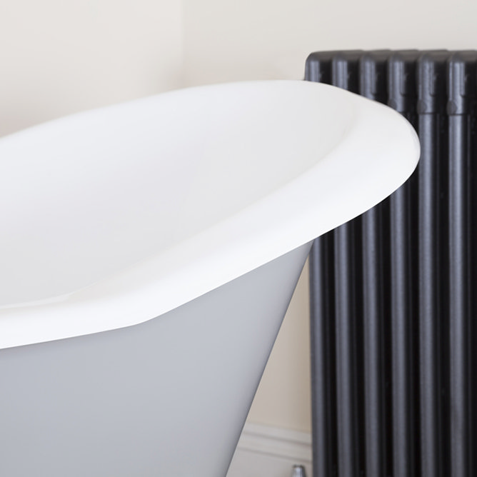 extra large roll top bath