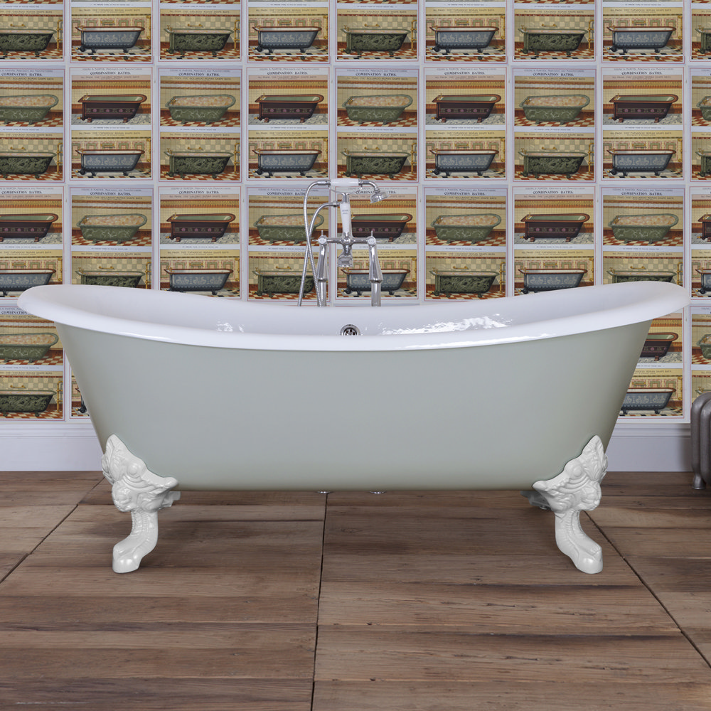 JIG Belvoir Cast Iron Roll Top Bath | From Victorian Plumbing.co.uk