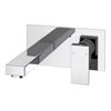Cast Wall Mounted Basin Mixer Tap profile small image view 1 