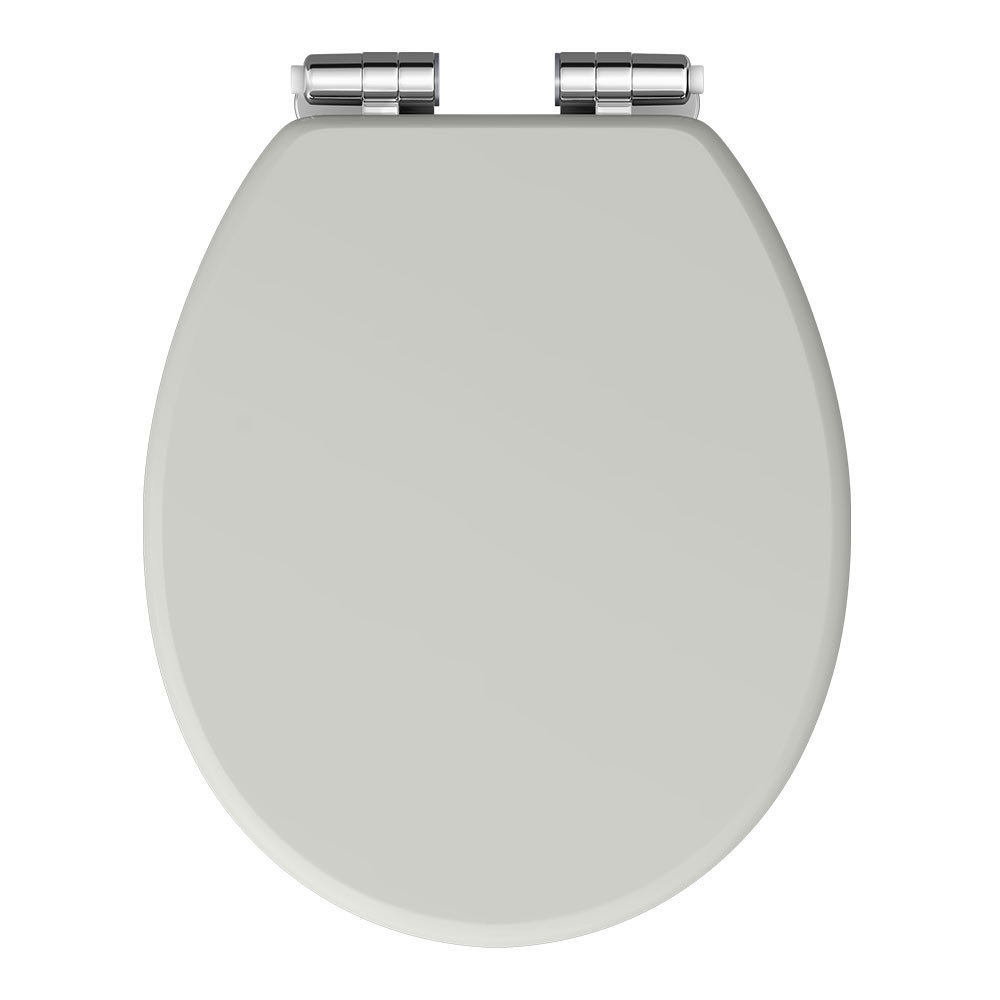 Chatsworth Grey Soft Close Toilet Seat | Victorian Plumbing UK