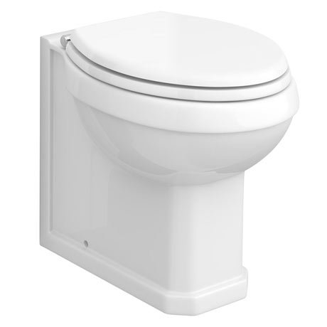 Chatsworth Traditional Back To Wall Pan + Soft Close Seat