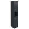 Chatsworth Traditional Graphite Tall Cabinet profile small image view 1 