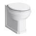 Chatsworth Traditional 500mm Graphite Toilet Unit + Pan profile small image view 2 