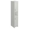 Chatsworth Traditional Grey Tall Cabinet profile small image view 1 