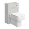 Chatsworth 500mm Traditional Grey Toilet Unit Only profile small image view 1 