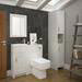 Chatsworth Traditional White Small Vanity - 400mm Wide profile small image view 2 