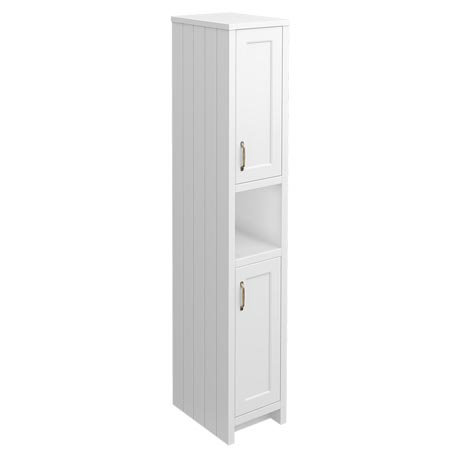 Chatsworth Traditional White Tall Cabinet