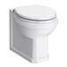Chatsworth Traditional 500mm White Toilet Unit + Pan profile small image view 2 