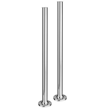 Chrome Plated Standpipes for Freestanding Baths
