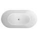 Clearwater Formoso ClearStone Gloss White Bath profile small image view 3 