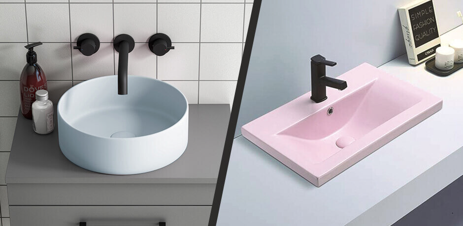 Colourful Sinks For Stylish Bathrooms, How Much To Replace A Bathroom Sink Uk