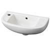 Cool Cloakroom Suite - Gloss White profile small image view 3 