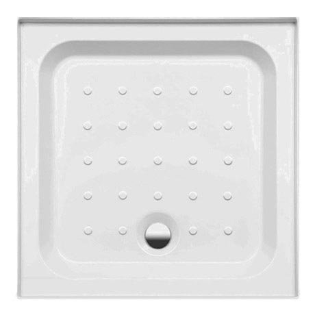 Coram Square Shower Tray With 4 Upstands Waste 3 Size Options At Victorian Plumbing Uk