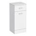 Cove 350x300mm White Laundry Basket profile small image view 3 