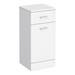 Cove 350x330mm White Laundry Basket profile small image view 3 