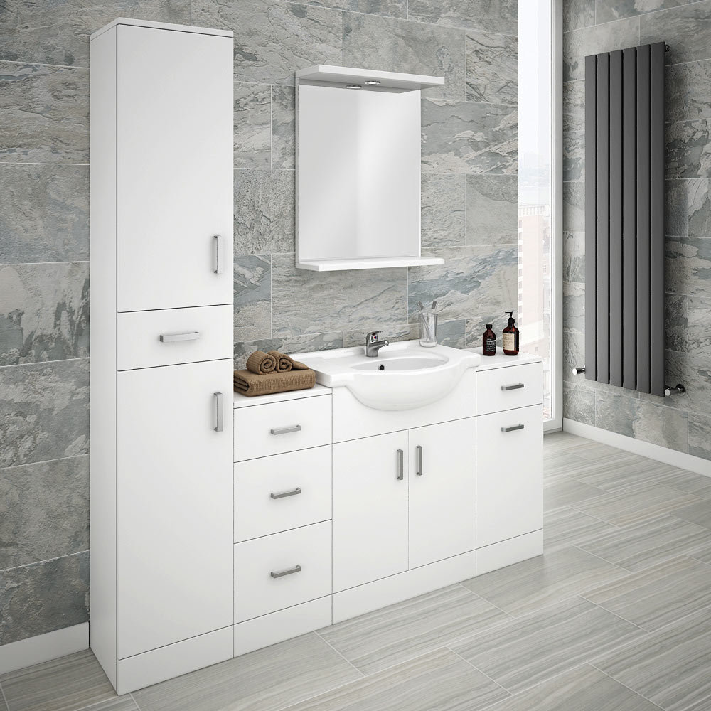Cove White Bathroom Furniture | The Ultimate Guide To White Bathrooms
