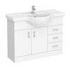Cove White 1050mm Large Vanity Unit Small Image