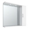 Cove White Illuminated Mirror Cabinet (850mm Wide) profile small image view 1 