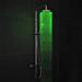 Cruze Modern LED Thermostatic Shower - Chrome profile small image view 3 