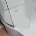 Cruze P-Shaped Sliding Bath Screen profile small image view 2 