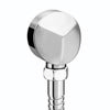 Cruze Round Elbow for Concealed Showers - Chrome profile small image view 1 