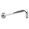 Cruze Round Wall Mounted Shower Arm 345mm - Chrome profile small image view 1 