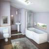 Curved Modern Shower Bath Suite profile small image view 1 