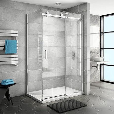 Nova Frameless 1200 X 900 Sliding Door Shower Enclosure